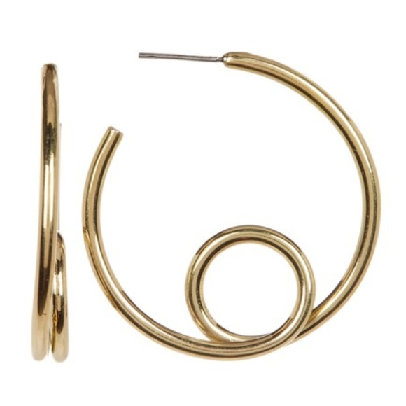 Soko Dura Drop Hoop Earrings - Picture 2 of 5